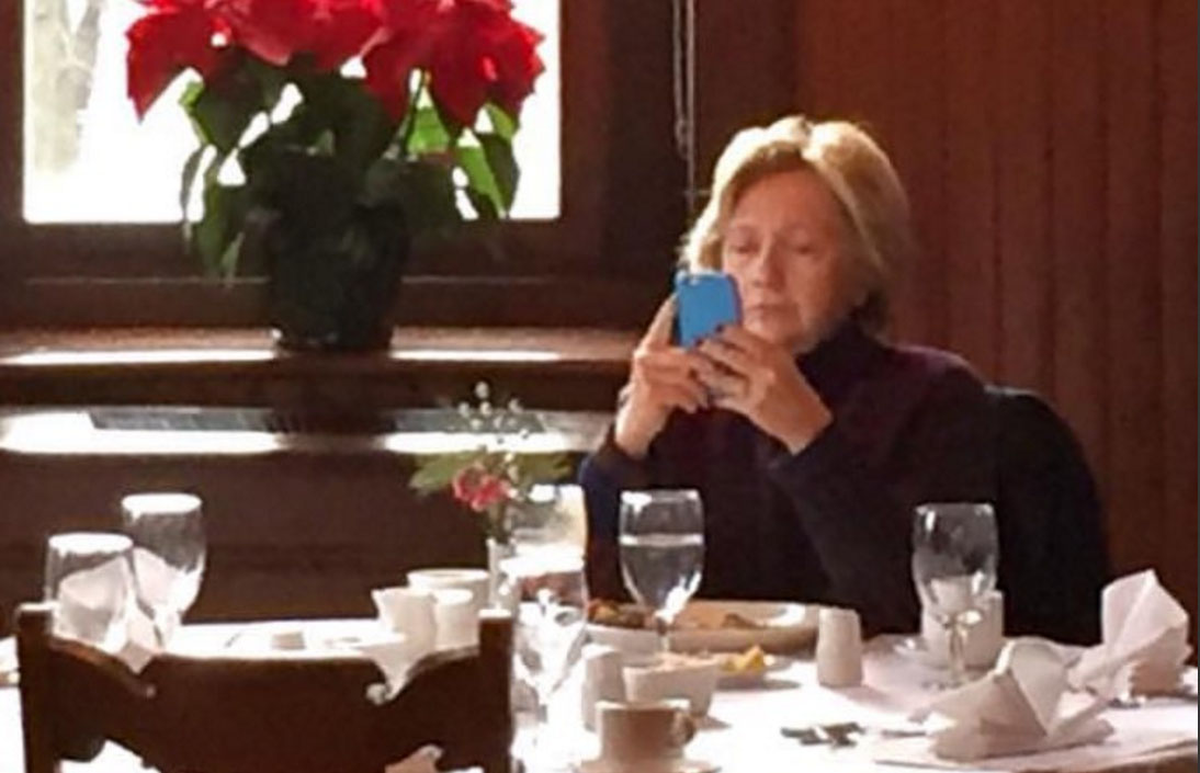 Hillary Clinton spotted at a ‘Victorian castle resort’