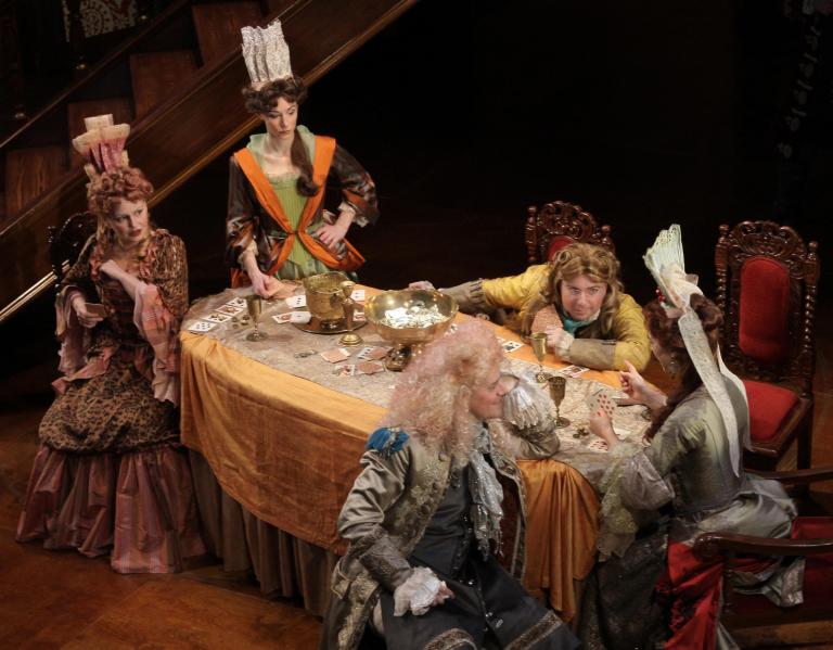 ?The Gaming Table? is Folger Theatre?s adaptation of Susanna Centlivre?s 1705 comedy ?The Basset Table.?