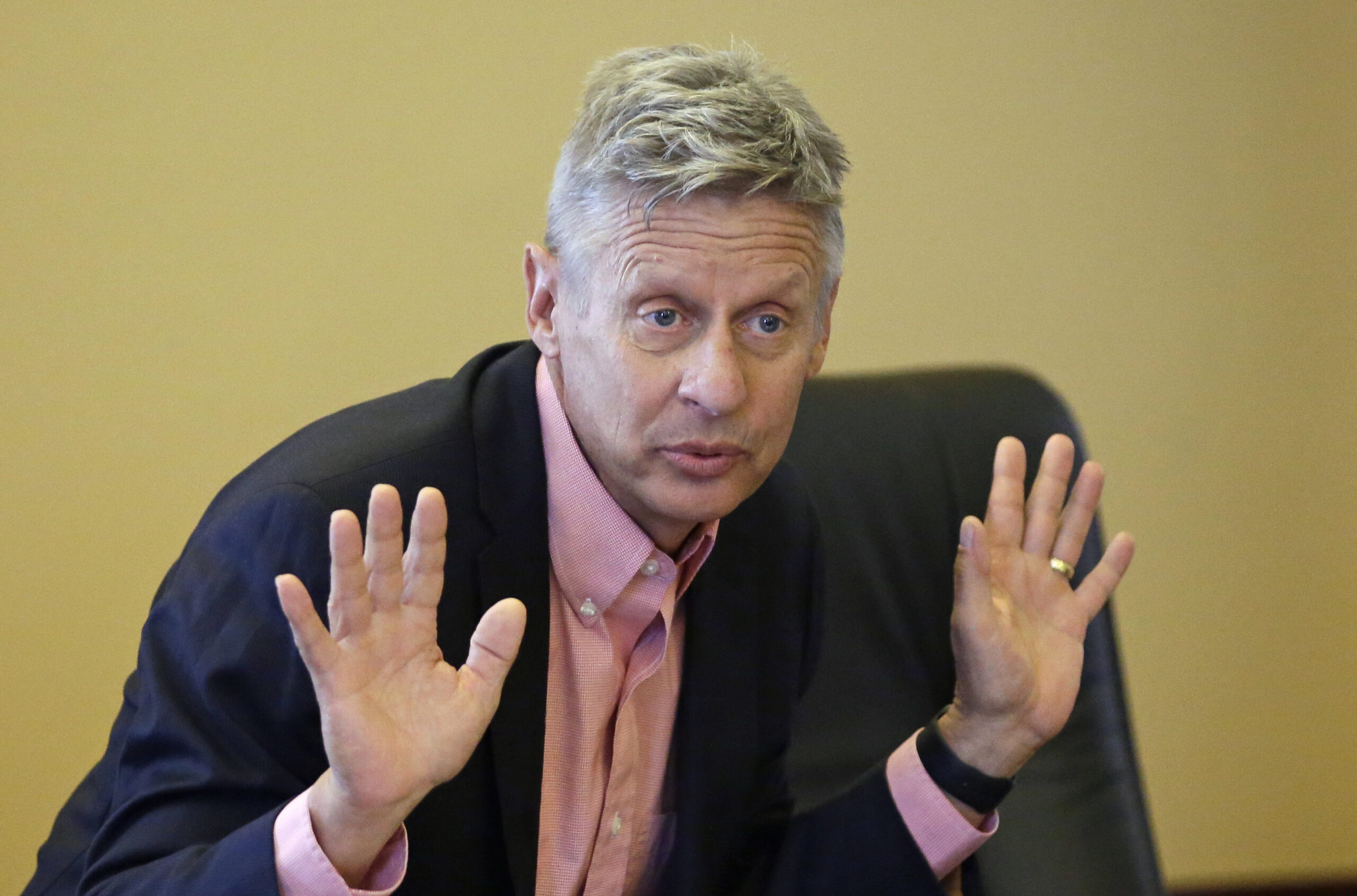 Libertarian Johnson ‘optimistic’ about making it into debates
