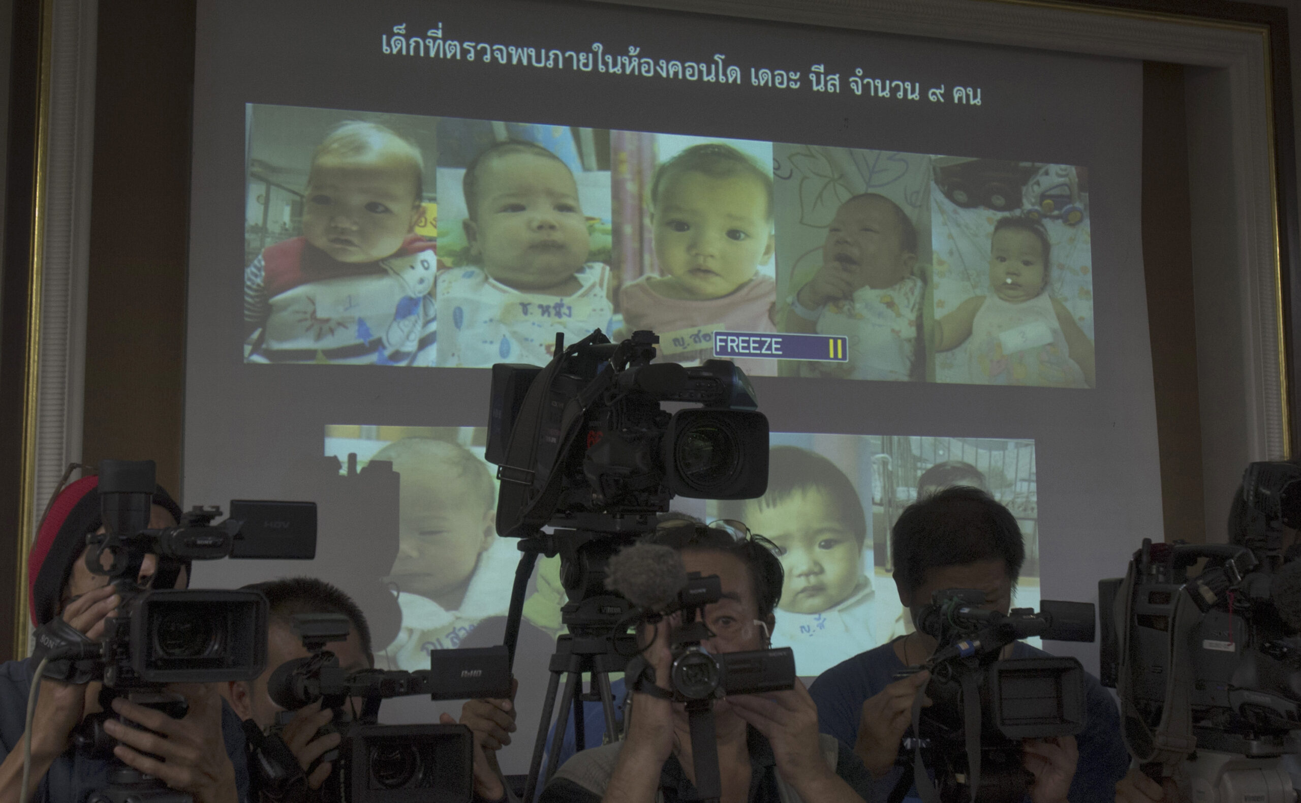Interpol seeks clues to Thai ‘baby factory’