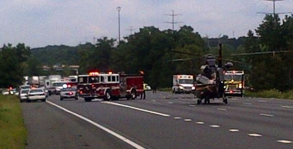 One Prince George’s officer killed, another injured in I-95 crash