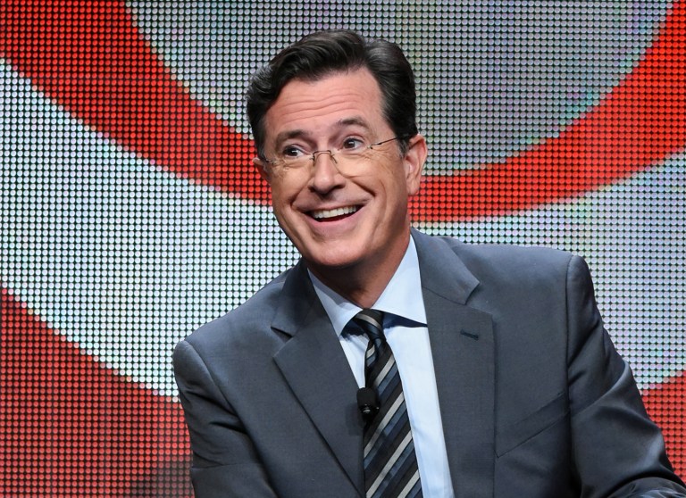 Trump, in an interview with Time on Thursday, blasted Colbert for his monologue on the 