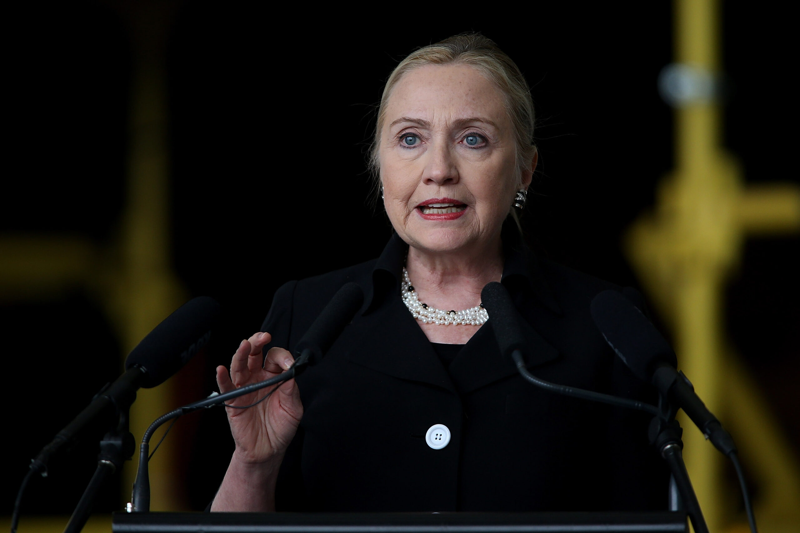 Hillary hits Clinton Foundation donor in economic speech