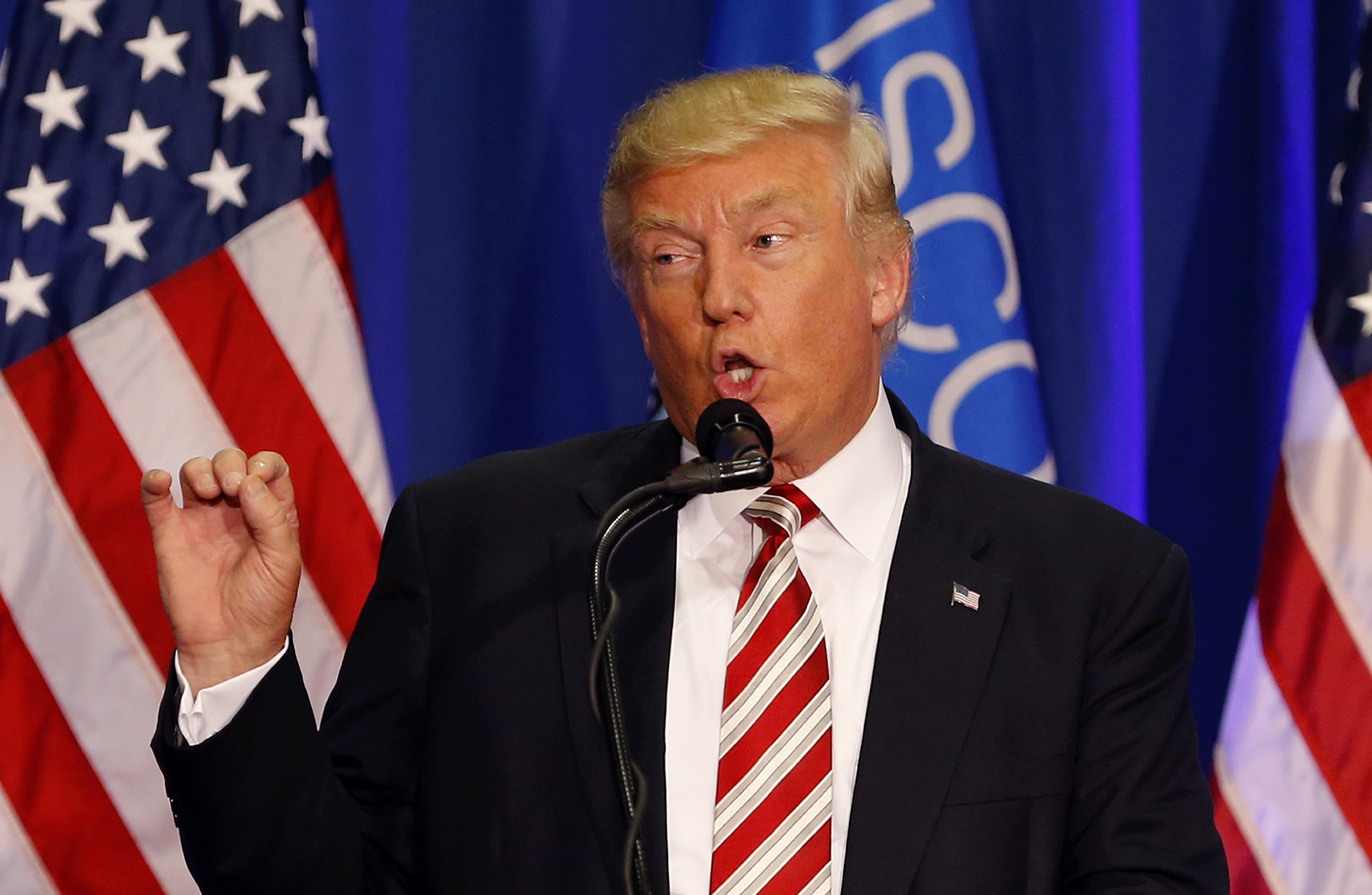 Trump tears into Clinton, Dems for offering ‘struggling’ Americans a ‘pessimistic’ future