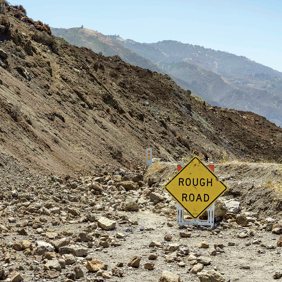 Big Sur’s Big Slide