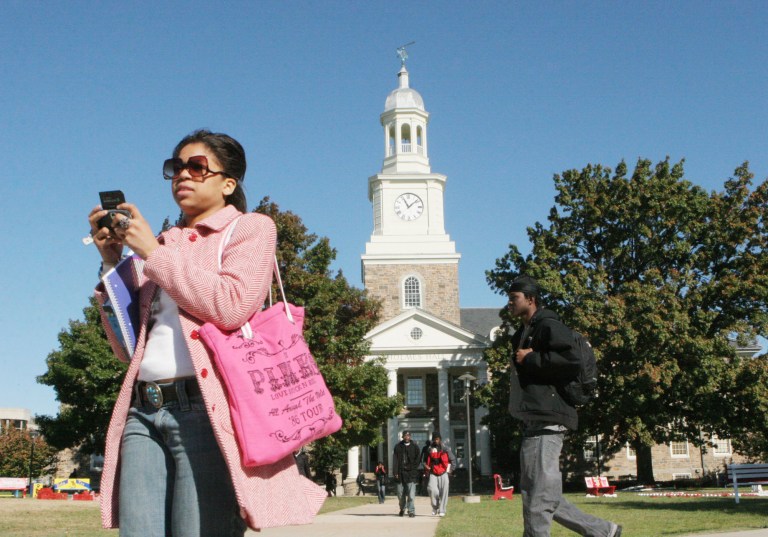 Morgan State University campus in Baltimore (Examiner file photo)