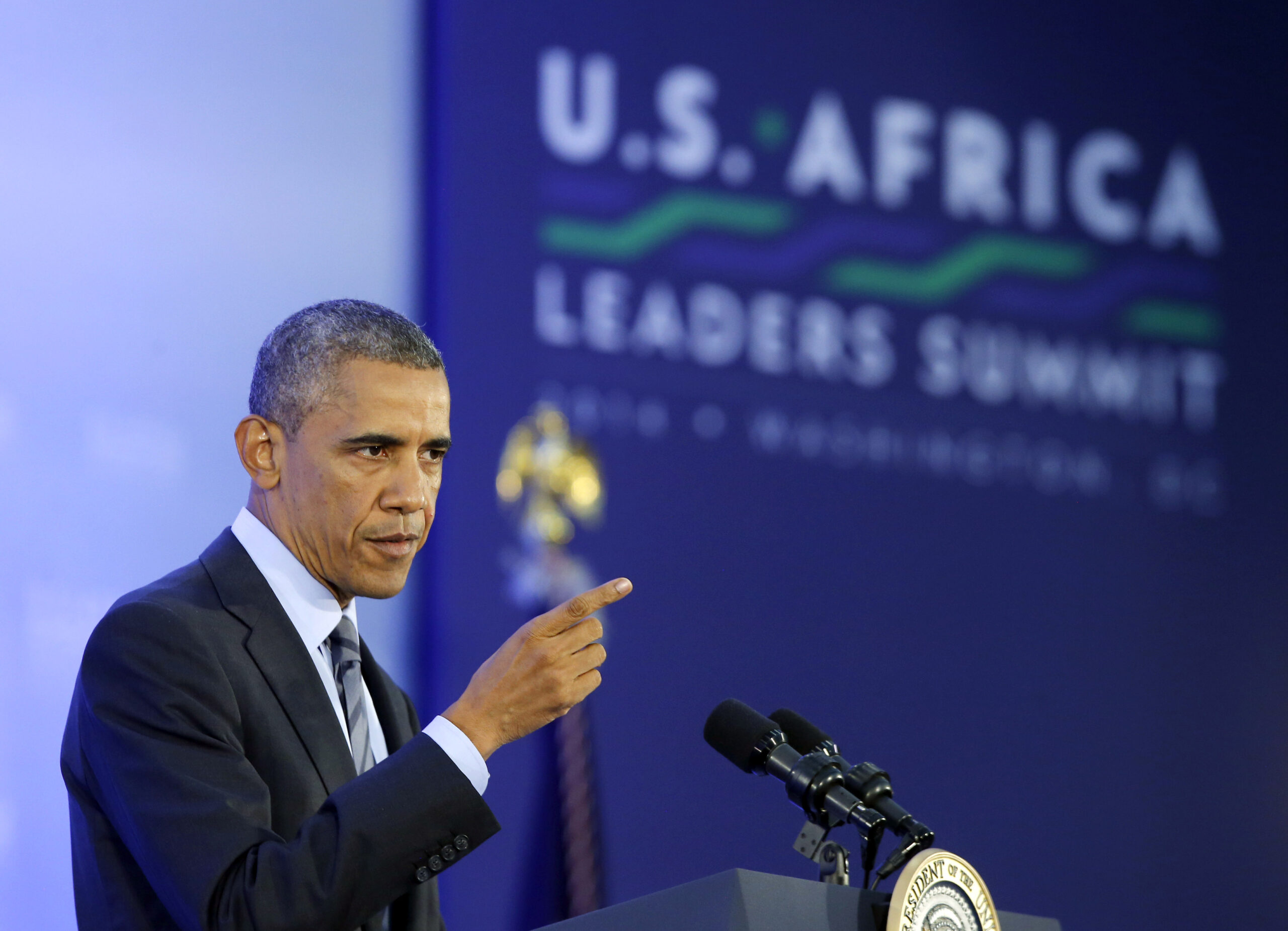 President Obama wraps up the three-day U.S.-Africa summit