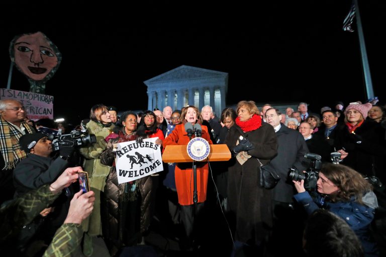 Nancy Pelosi criticized Supreme Court nominee Neil Gorsuch regarding his statement on a case involving who should pay for an autistic child's education. (AP Photo/Alex Brandon)