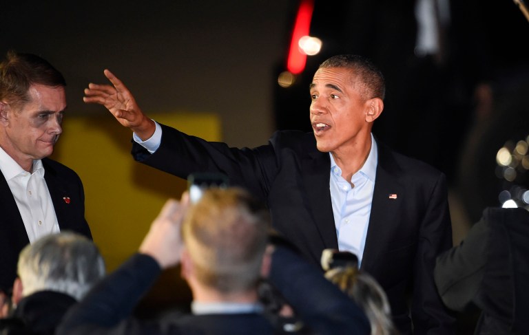 President Obama hounded California Rep. Darrell Issa, R, for 