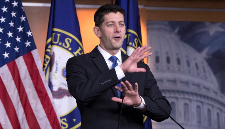 House Speaker Paul Ryan, R-Wis., has said he opposes a bipartisan deal to stabilize Obamacare in return for repealing the law's individual mandate that everyone buy insurance. (AP Photo/J. Scott Applewhite)