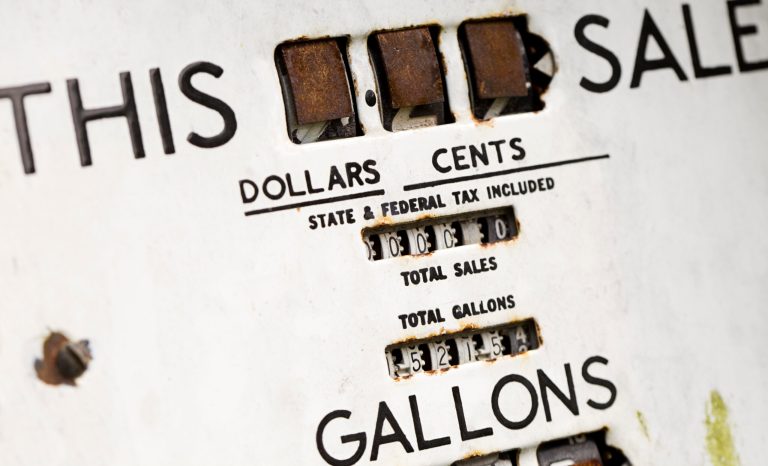 Inflation fell sharply in November as the price of gas fell the most it has since late 2008. (iStock Photo)