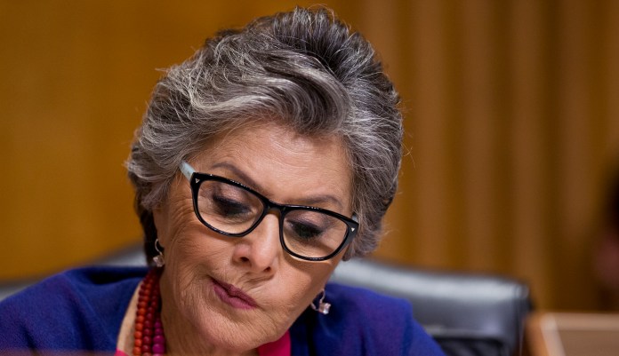 According to former Sen. Rick Santorum, R-Penn., Sen. Barbara Boxer, D-Calif., essentially implied in a back-and-forth with him that a baby must be taken out of a hospital for it to be protected by the Constitution. (AP Photo/Manuel Balce Ceneta)