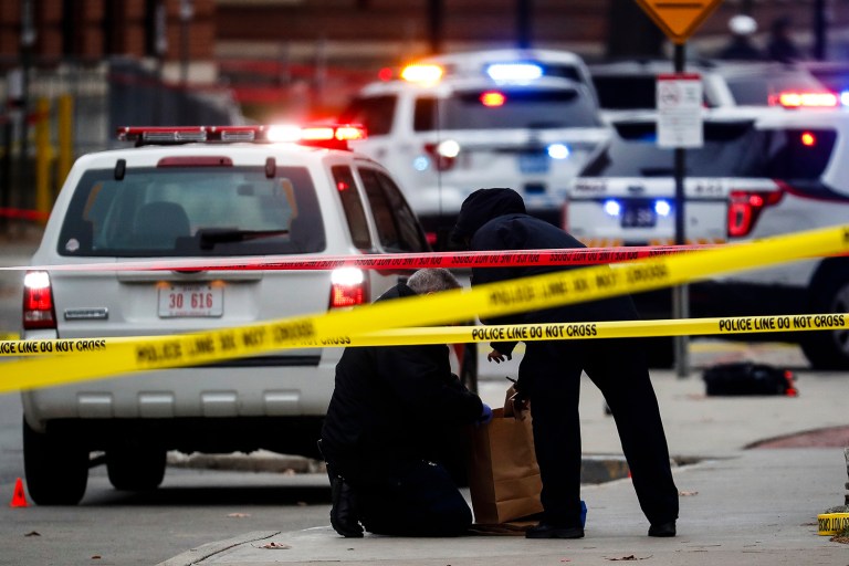 Ohio State University Police Officer Alan Horujko responded to the scene immediately, opening fire and killing the assailant less than two minutes after the attack had started, police said. (AP Photo)