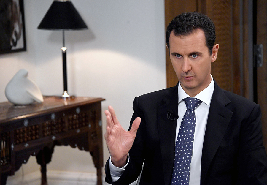 Sanders says he’d work with Assad’s allies to bring down Assad