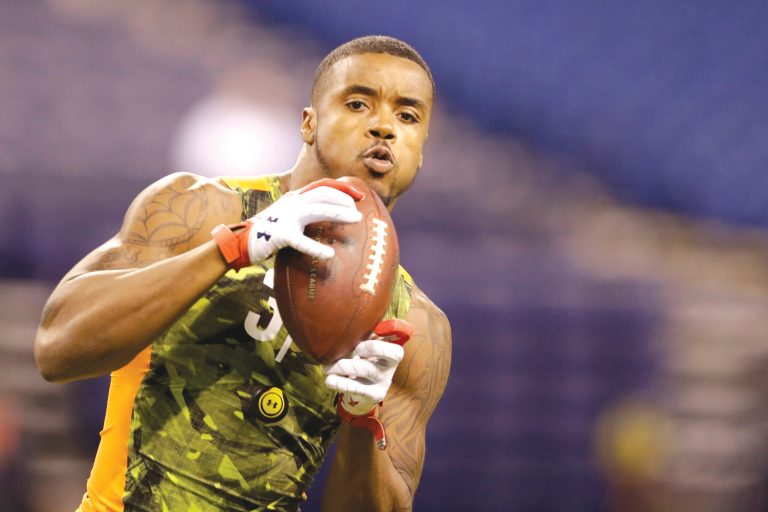 Michael Conroy/AP
With two starting cornerbacks returning this season, the Redskins don't need David Amerson to play every down right away.