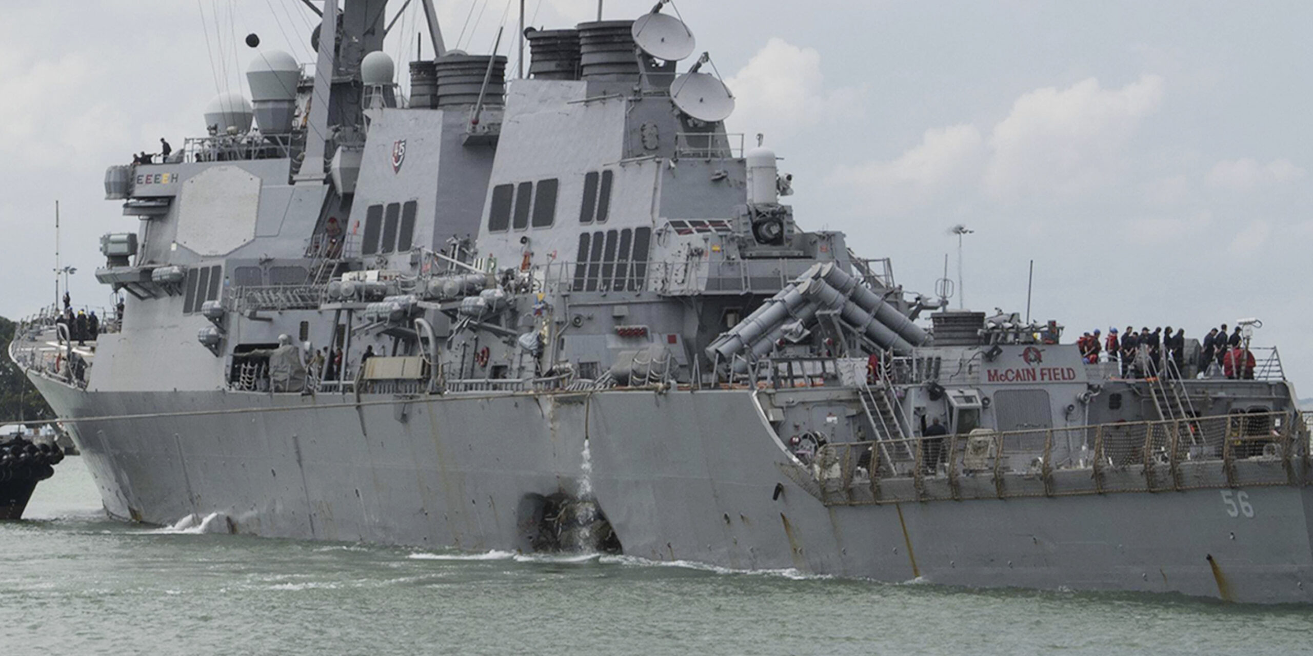 Navy fires 7th Fleet admiral after latest destroyer collision