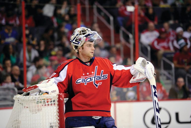 Nick Wass/AP
Goalie Braden Holtby and the Caps have gone 9-1-1 since March 21.