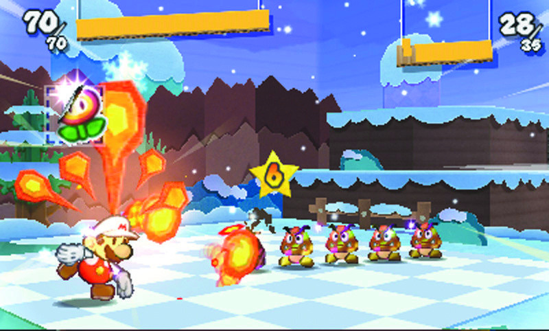 Mario’s sticky situation