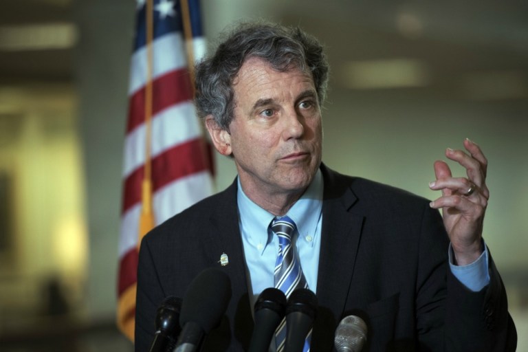 Sherrod Brown asked the super-group of financial regulators to describe which congressional or court developments could threaten their ability to identify and regulate non-bank financial firms. (AP Photo)