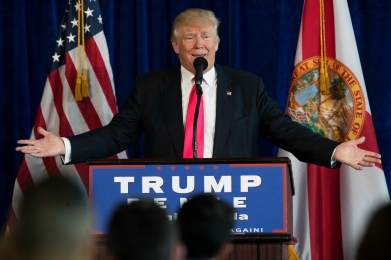 Trump sid that a few years ago he said on TV Vladimir Putin was a 