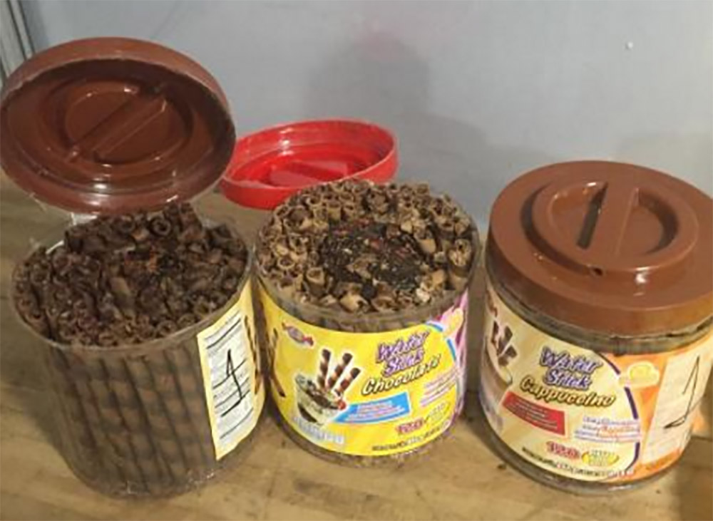 Border agents find cocaine smuggled inside candy