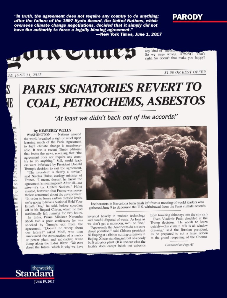 Post-Paris Pollution