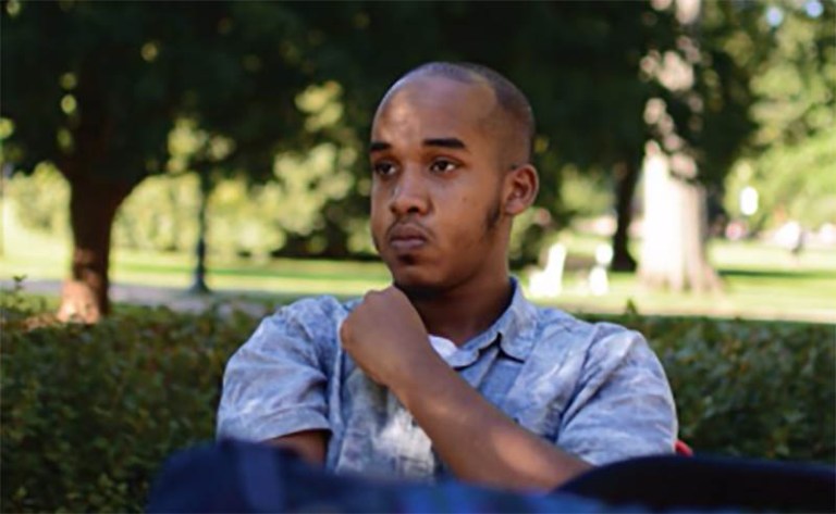 Abdul Razak Ali Artan told his school newspaper, the Lantern, in August that he was afraid to pray in public. (Photo courtesy of the Lantern, Ohio State University)