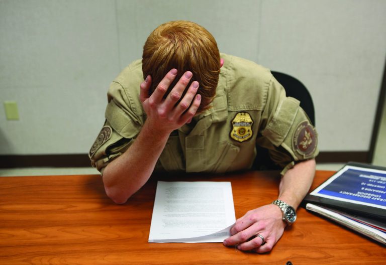 To meet the mandates of the so-called sequestration, 680,000 Defense Department employees will be forced to take a day of unpaid leave each week over the next 11 weeks. (Photo by John Moore/Getty Images)