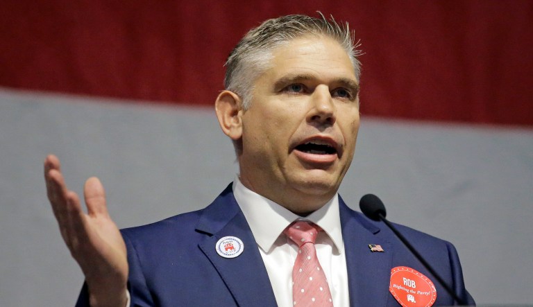 Utah Republican Party chairman Rob Anderson spoke out against Mitt Romney's candidacy in an Wednesday interview, saying: 