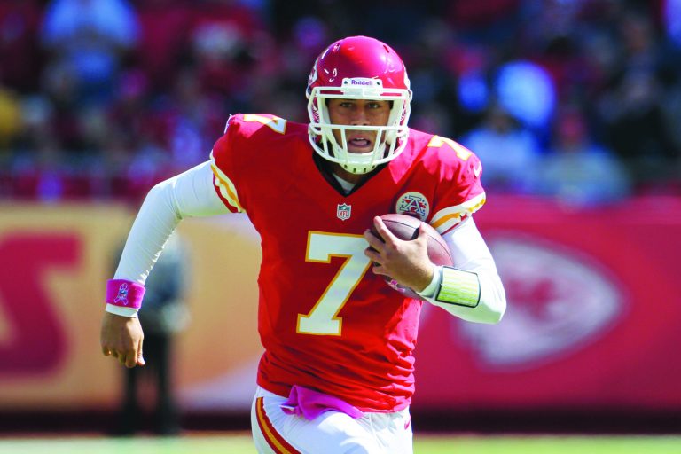 Colin Braley/AP
Kansas City Chiefs quarterback Matt Cassel is out for Sunday's game because of a concussion.