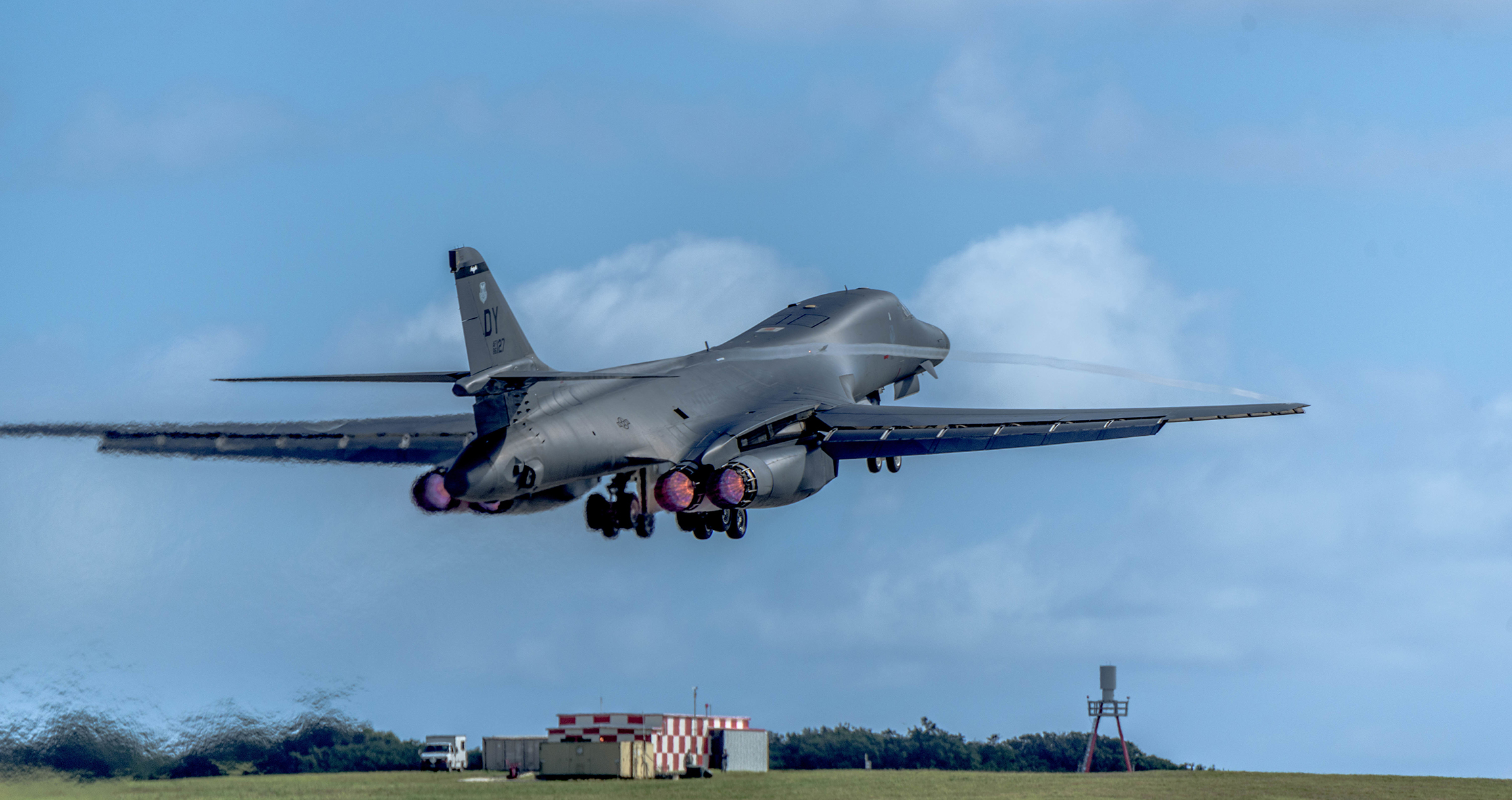 US bombers conduct exercise over Korean Peninsula in response to North Korea intercontinental missile launch