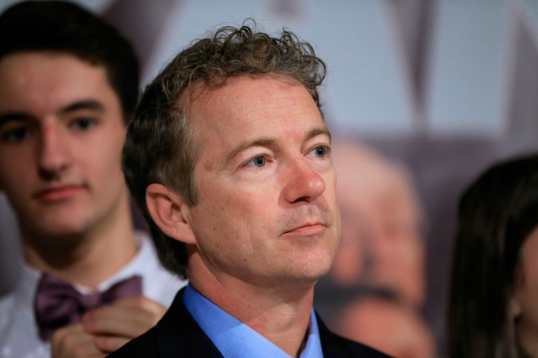 Sen. Paul's bill proposes a repeal of section 1021 of the 2012 National Defense Authorization Act, itself a continuation of the 2001 Authorization for the Use of Military Force. (AP Photo/Nati Harnik)