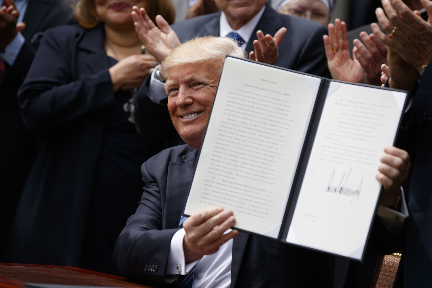 CNN, MSNBC dub religious liberty executive order ‘controversial’