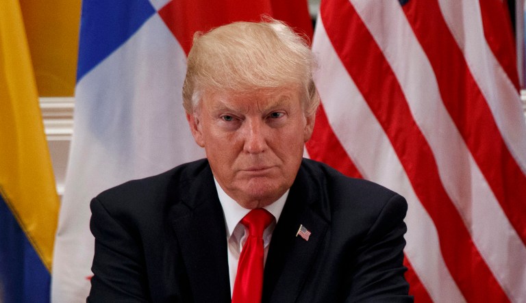 A Ukrainian-born American billionaire contributed to the RNC's account that is helping to pay President Trump's legal fees in connection with the Russia investigation. (AP Photo/Evan Vucci)