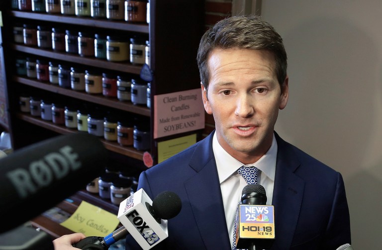 The FEC's fine is not related to federal prosecutors' probe of Schock's use of his House and political funds. (AP Photo/Seth Perlman, File)