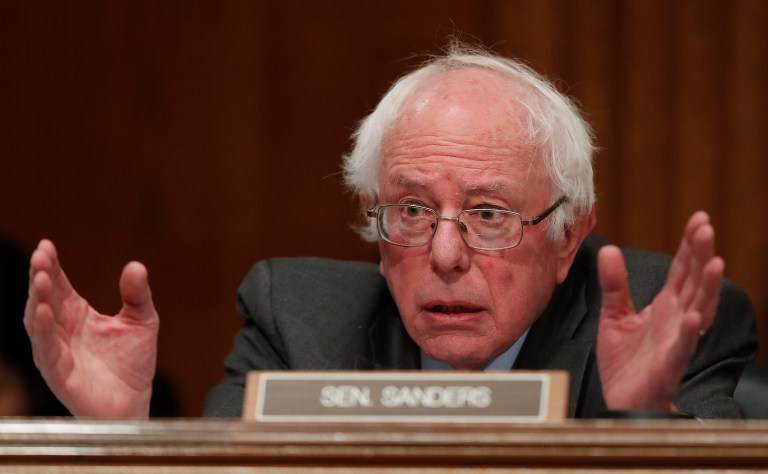 Bernie Sanders is calling on President Trump to not give a French drug maker a monopoly to sell a Zika virus vaccine. (AP Photo/Carolyn Kaster)