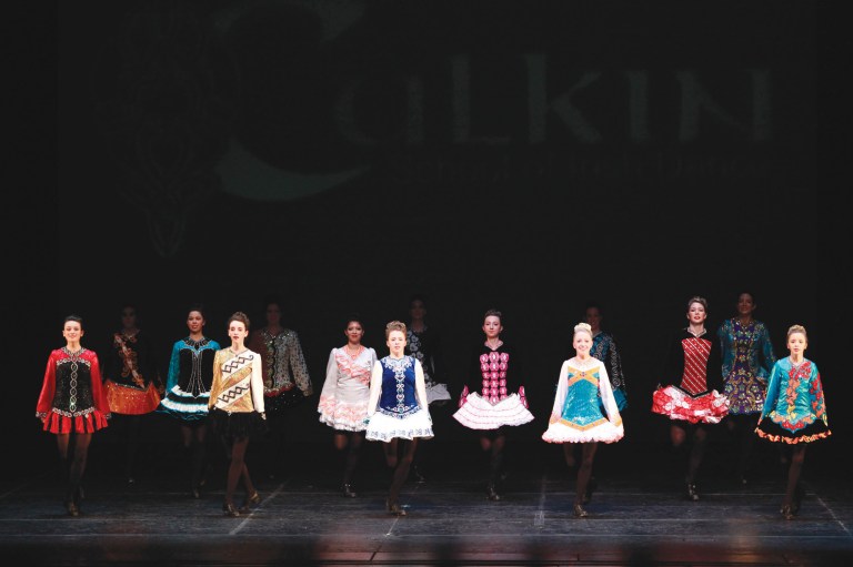 Courtesy photo
Members of the Culkin School of Traditional Irish Dance perform onstage at the Kennedy Center.