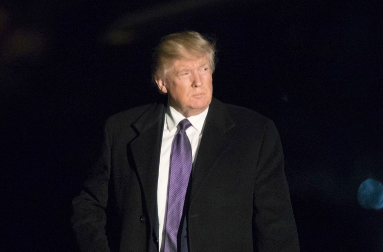 resident Trump escalated his feud with the U.S. intelligence community Wednesday by saying the act of leaking classified information is 