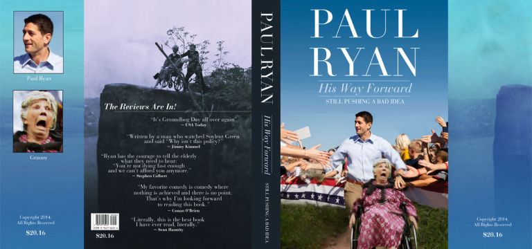 Activist Encourages Defacement of Cover of Paul Ryan’s Book