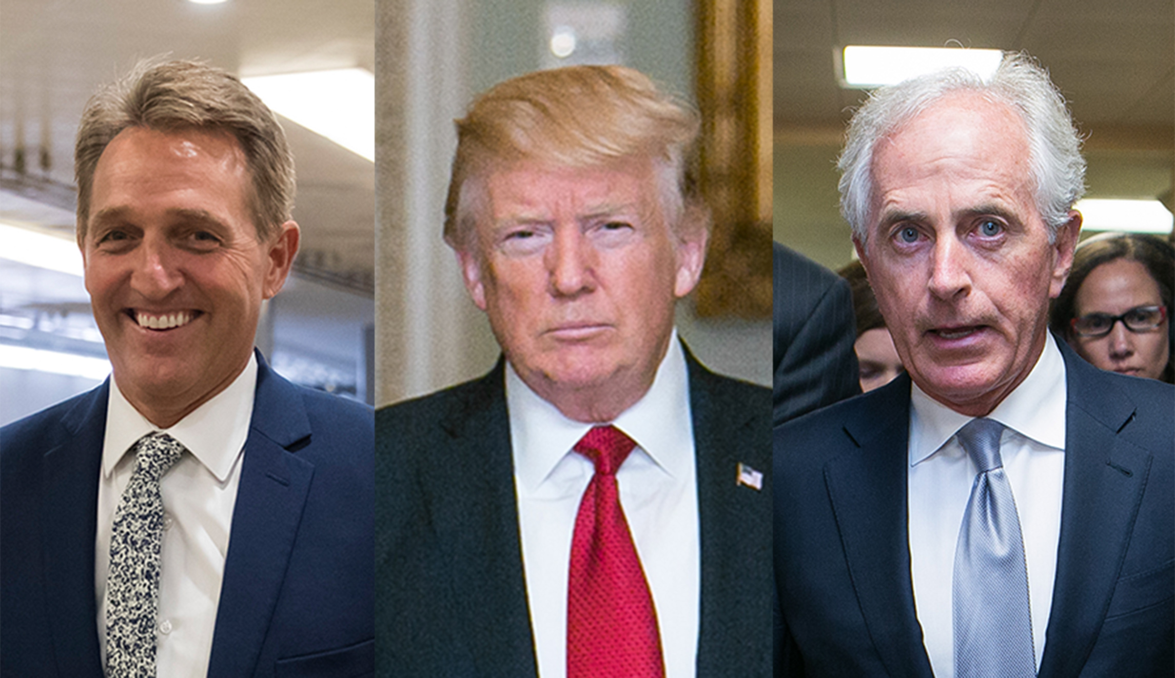 Four Republicans aim at Trump, hit their country instead