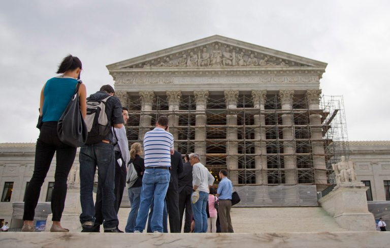 The Supreme Court, not to mention the country, has long struggled with the First Amendment, which simultaneously prohibits Congress from establishing an official state religion while protecting its 