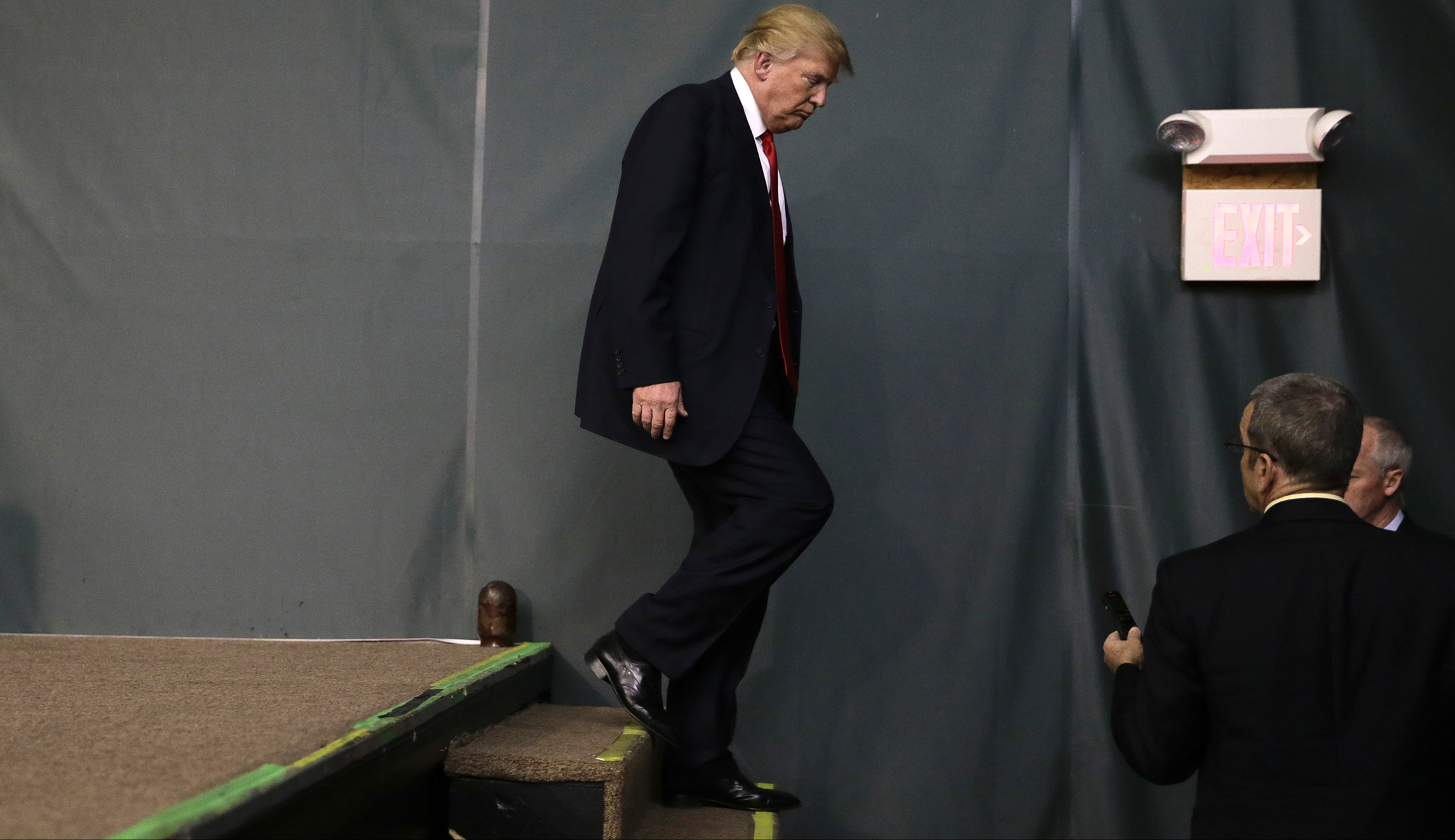 How low can Trump go?