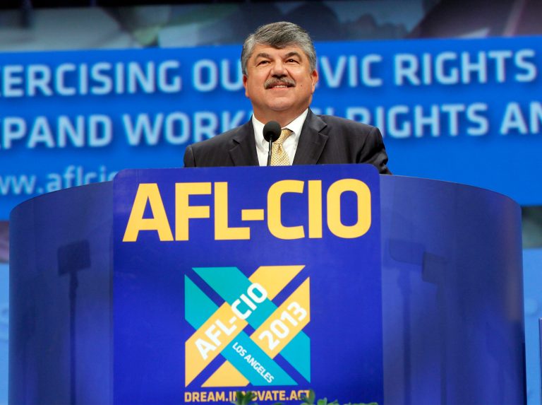 Last month, the AFL-CIO passed a resolution calling for the elimination of the reinsurance fee. (AP File)