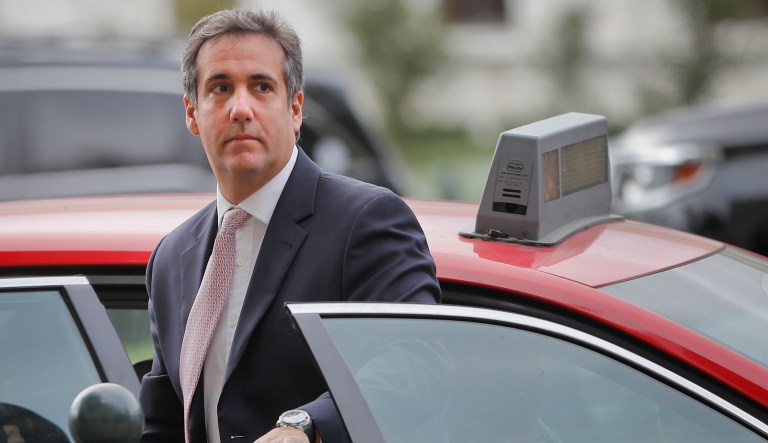 The Senate Intelligence Committee has asked President Trump's longtime personal lawyer, Michael Cohen, to testify in an open hearing on Oct. 25. (AP Photo/Pablo Martinez Monsivais)