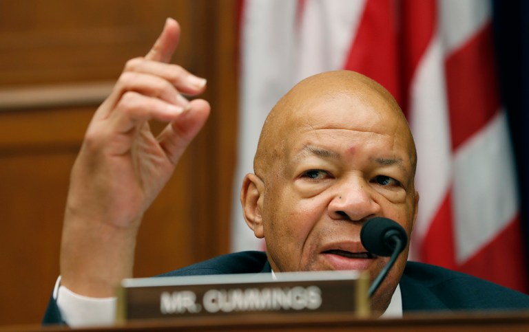 Trump boasted to the New York Times this week that Cummings paid him the compliment during a recent meeting. (AP Photo/Alex Brandon)