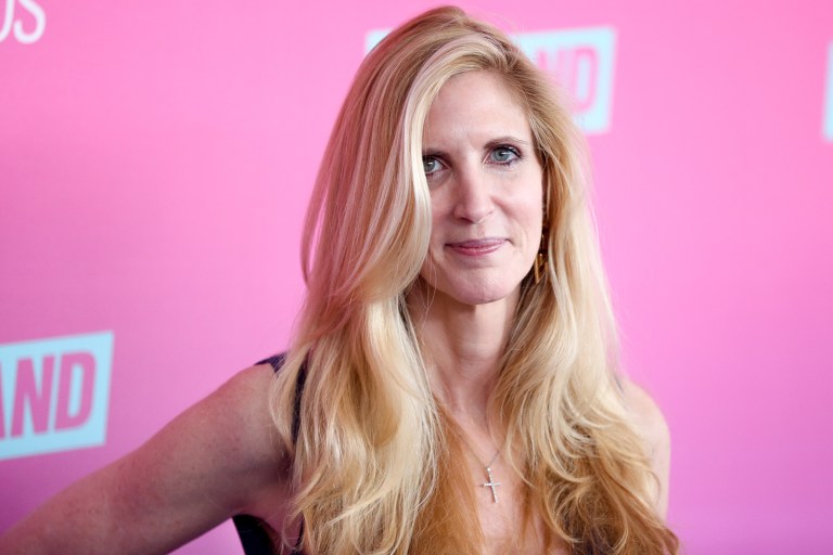 Ann Coulter defended Donald Trump by saying it's time to start asking tougher questions about Khizr Khan, the father of a Muslim-American Army captain killed in Iraq who has been attacking Trump for the last week. (Rich Fury/Invision/AP)