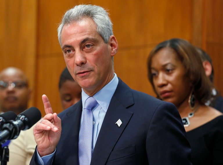 Chicago Mayor Rahm Emanuel (AP/M. Spencer Green)