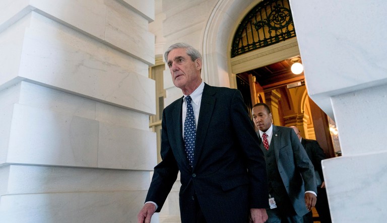 Lawyers for the president are preparing to offer the special counsel a chance to sit down with Trump if federal investigators don't request an interview by Thanksgiving, according to a report. (AP Photo/Andrew Harnik)