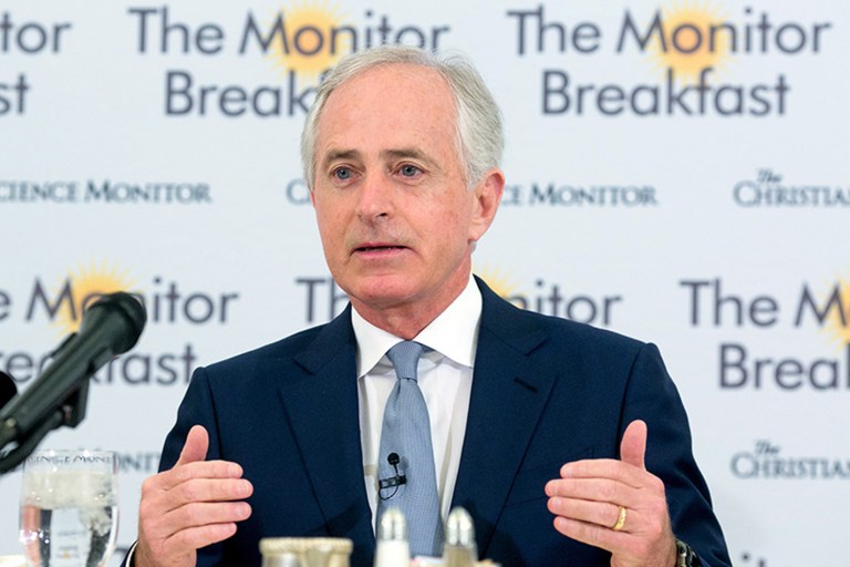 Senate Foreign Relations Chairman Bob Corker complained that FBI and national intelligence officials 