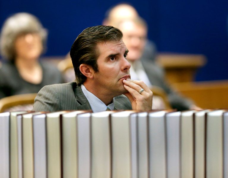 The question of whether Kansas Democratic Senate candidate Chad Taylor can legally withdraw from the race has been decided by the state Supreme Court. And the answer is yes, Taylor can withdraw. (AP Photo)